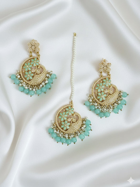 Aqua Gleam Chandeliers