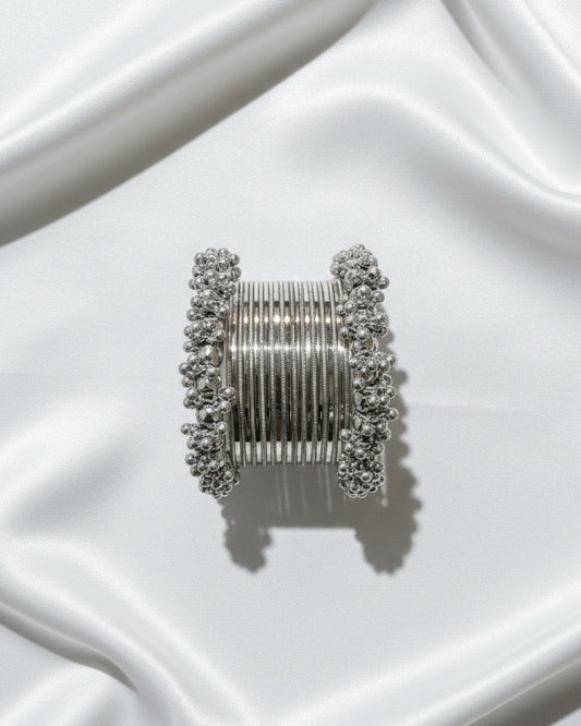 Silver Harmony Bangles