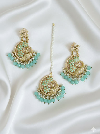 Aqua Gleam Chandeliers